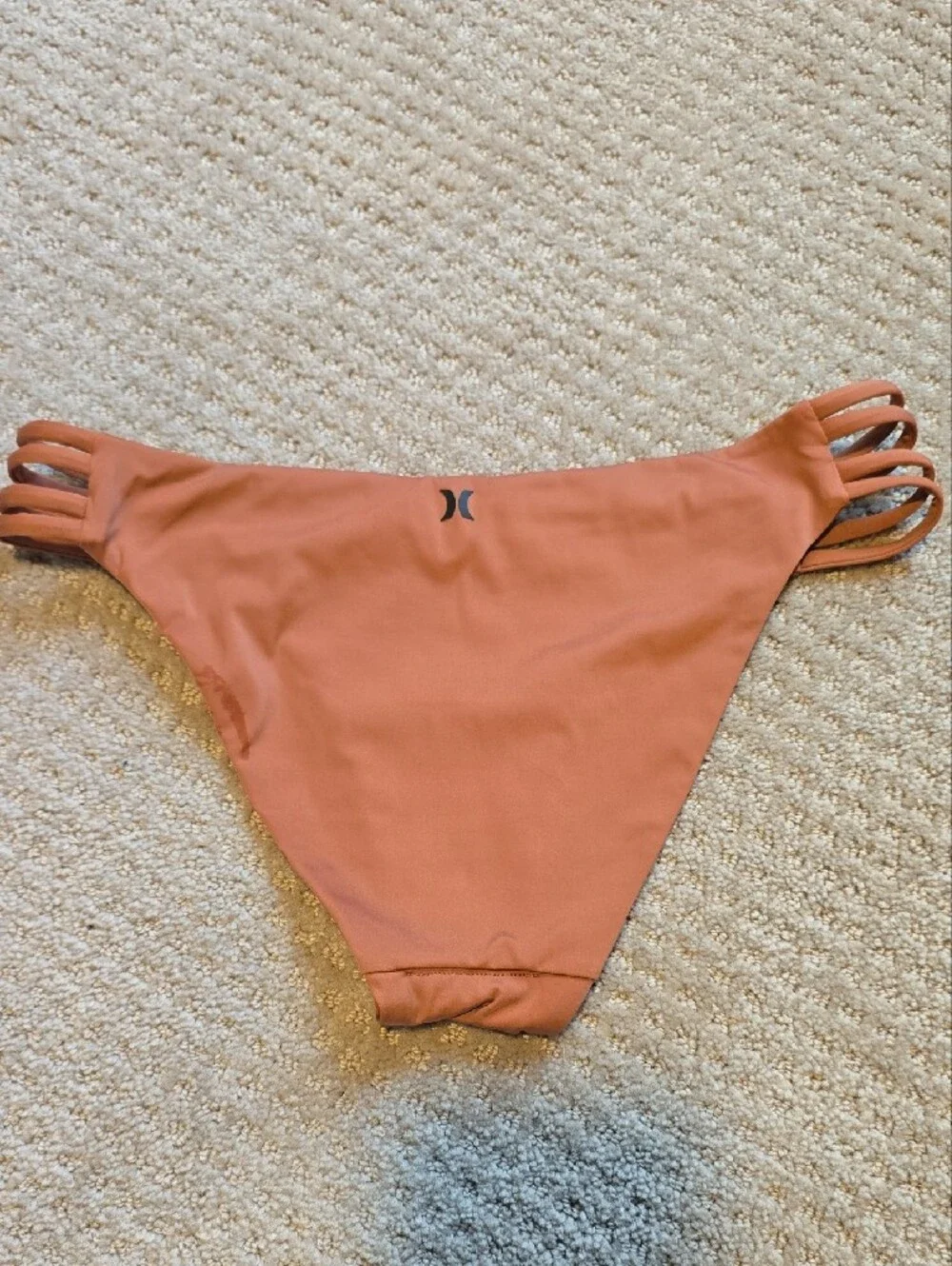 Rust Strappy Side Bikini Bottoms - Women Swim